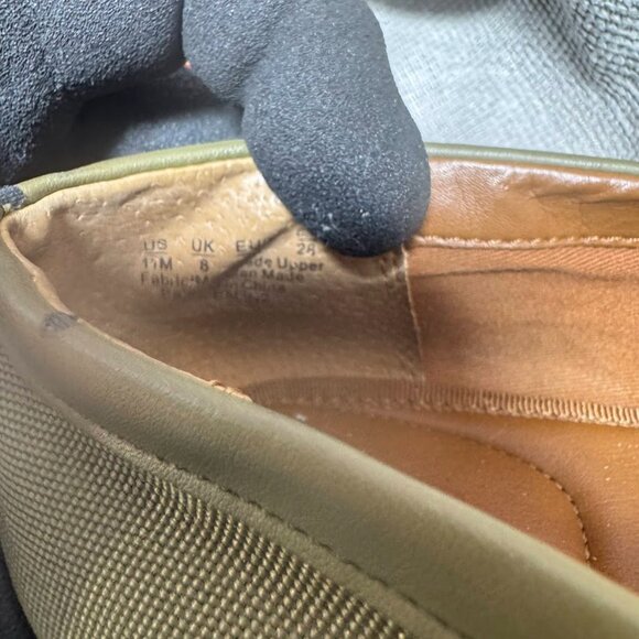 Franco Sarto Baliln Olive Platform Loafers Women's Size 11 - Picture 5 of 7